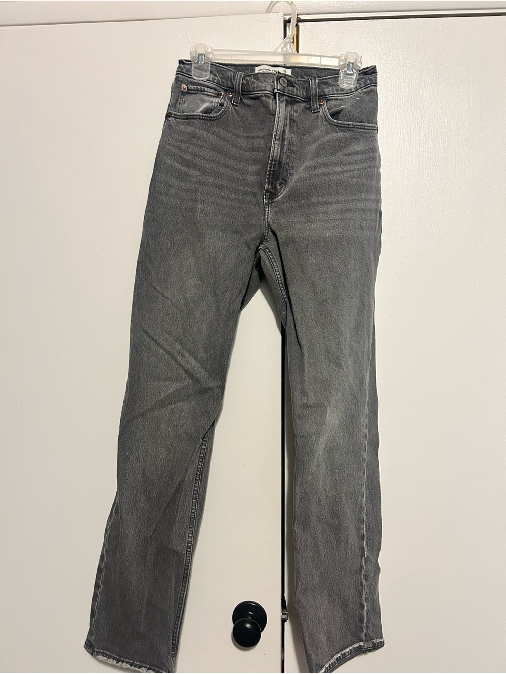Abercrombie 90s straight ultra high rise jeans